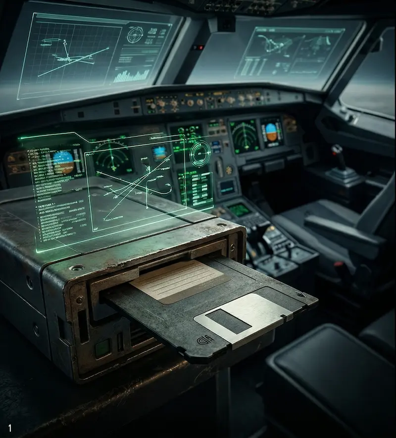 Why Do Modern Airplanes Still Use Floppy Disks?